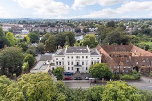 Drone View of Front Elevation- click for photo gallery